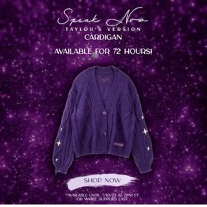 Speak Now Cardigan